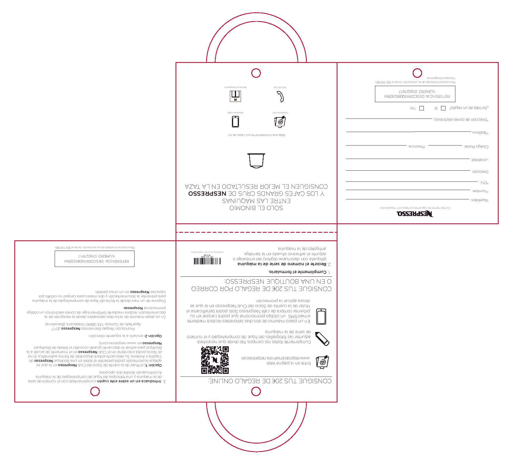 Nespresso - Gift Box tag