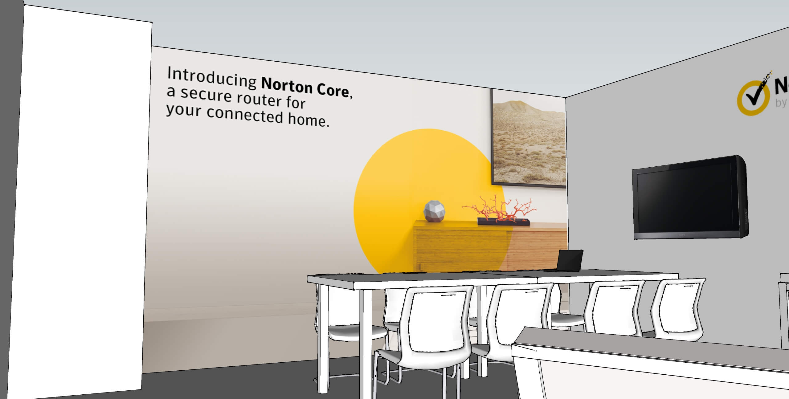 Norton - MWC 2017 - Wall 01